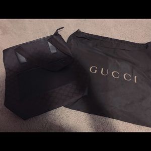 Brown Gucci bag